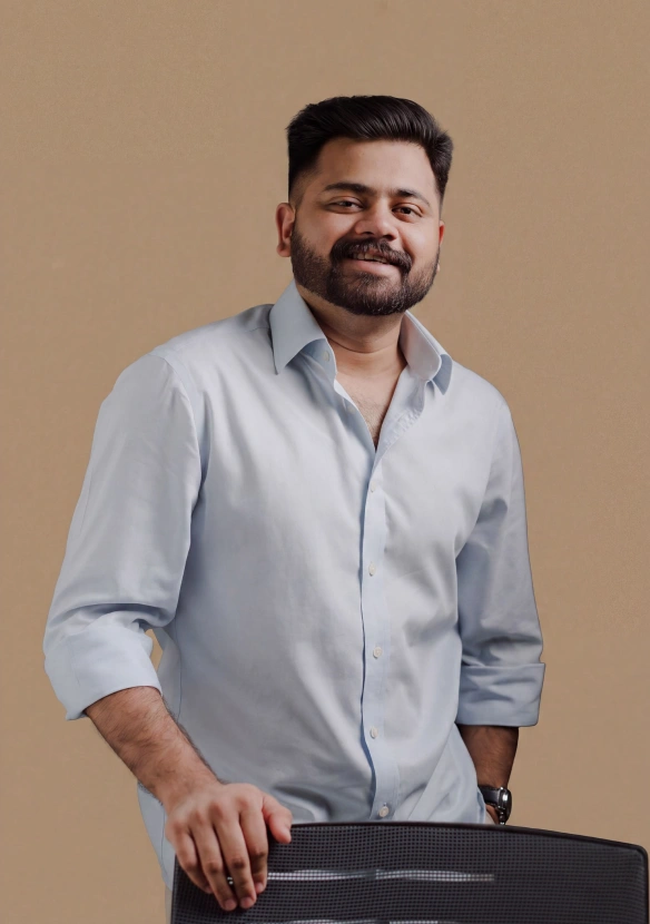 Portrait of Aslam Ameen, Founding Partner & CEO