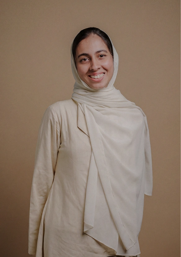 Portrait of Sanober Begum, Design Lead
